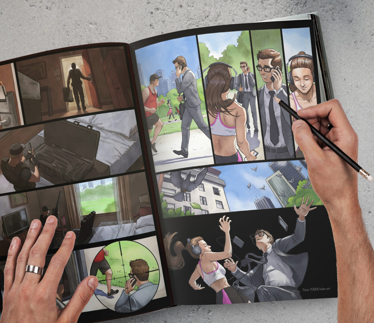 modern eros çizgi roman